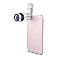 Load image into Gallery viewer, 8X Zoom Telescope Phone Camera Lens with Clip For Mobile Phones